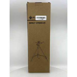 Pattiumo Impact Sprinkler on Adjustable Tripod, Green, Like New — photo 1