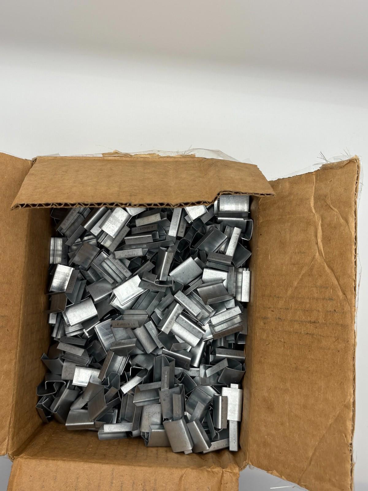 IDL Packaging Open (Snap-On) Seals for 5/8" Strap Width Steel Strapping