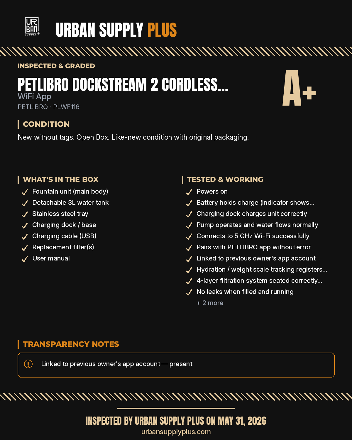 Diagnostic sheet