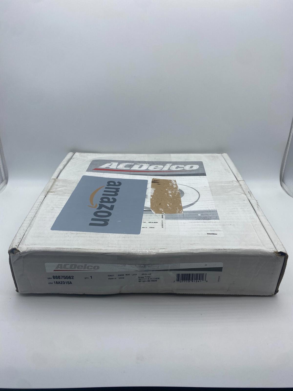 ACDelco Silver 18A2315A Rear Disc Brake Rotor