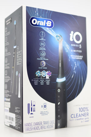 Oral-B iO Series 5 Limited Electric Toothbrush box side angle