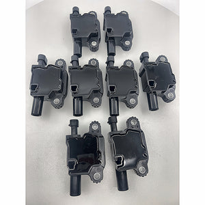 YEHERIT UF413 square ignition coils set of 8 side view