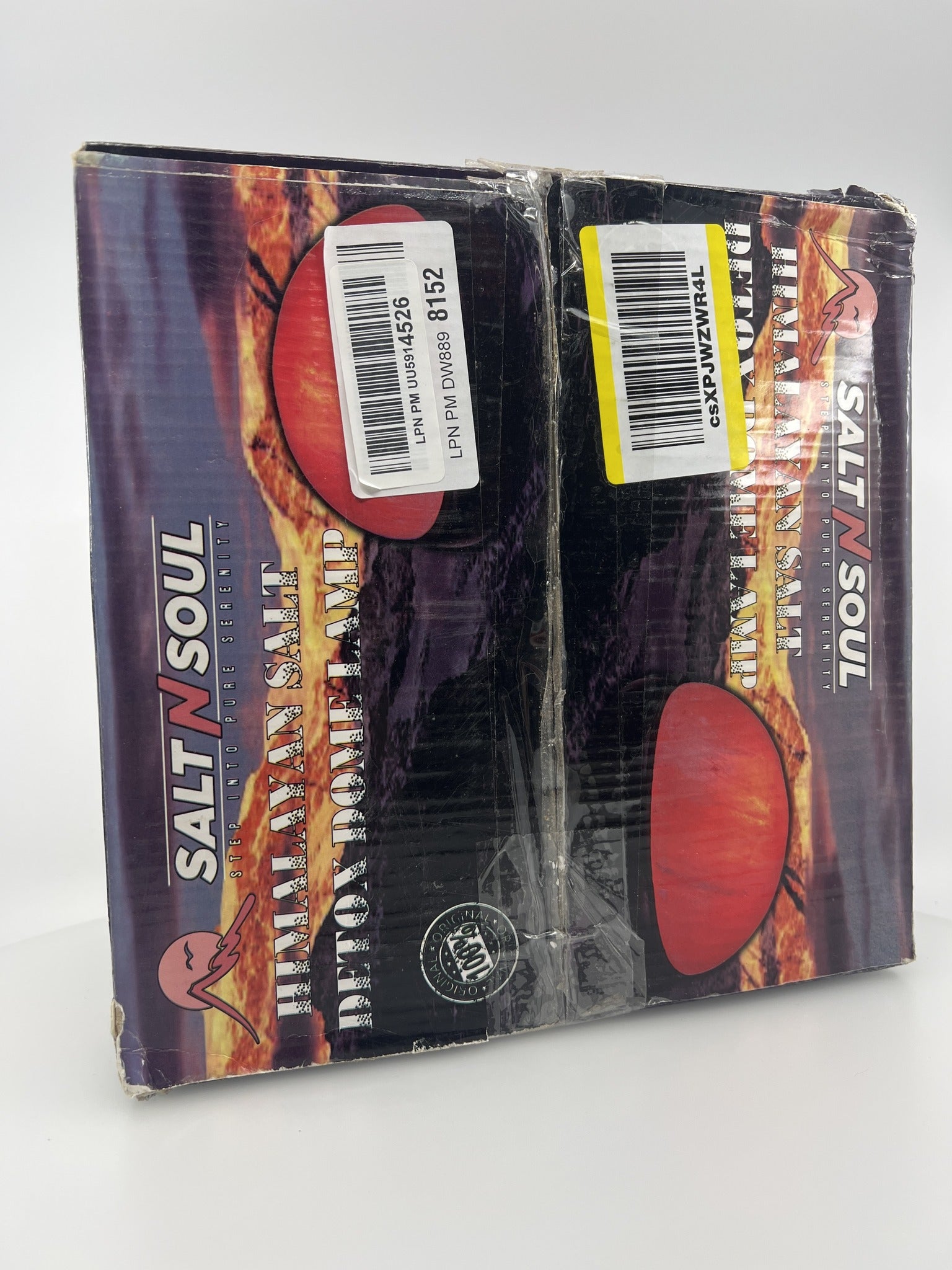 Salt N Soul Himalayan Salt Foot Detox Dome Lamp box front