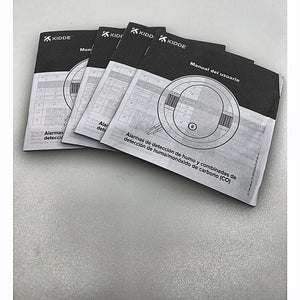 Kidde smoke detector user manuals 4-pack