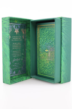 Cosma Visions Oracle open clamshell box with cards inside