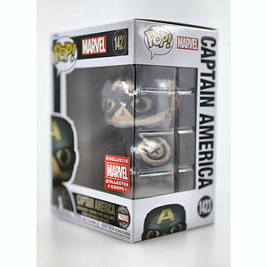 Funko Pop Captain America 1423 box left side