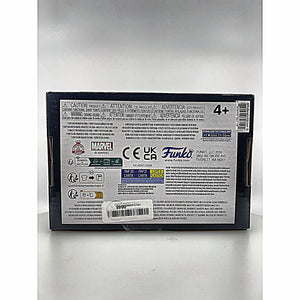 Funko Marvel Collector Corps 85th Anniversary Box XL back panel with safety info