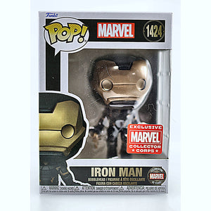 Funko Pop Iron Man 1424 box right side