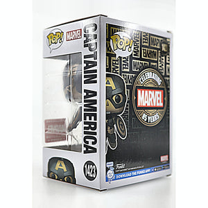 Funko Pop Captain America 1423 box spine view