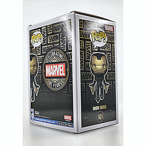 Funko Pop Iron Man 1424 box side panel