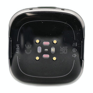 Fitbit Versa 4 heart rate sensor rear view
