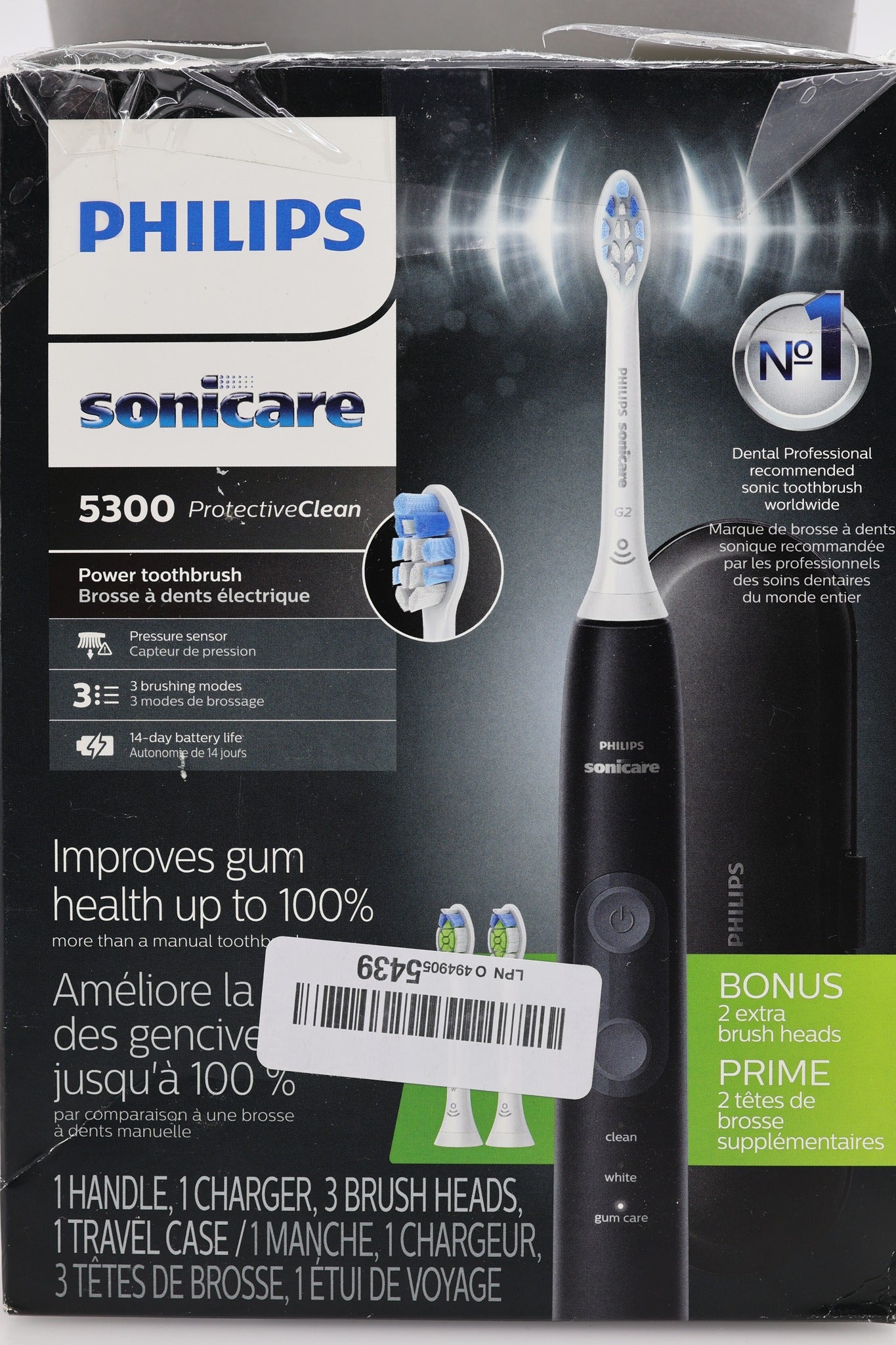 Philips Sonicare ProtectiveClean 5300 box front