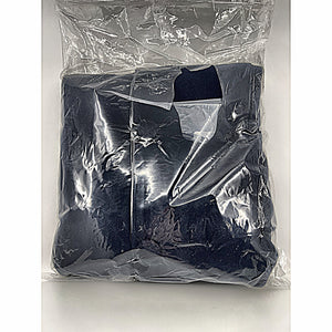 Allegra K Women's Winter Overcoat Navy Blue Medium sealed in poly bag back