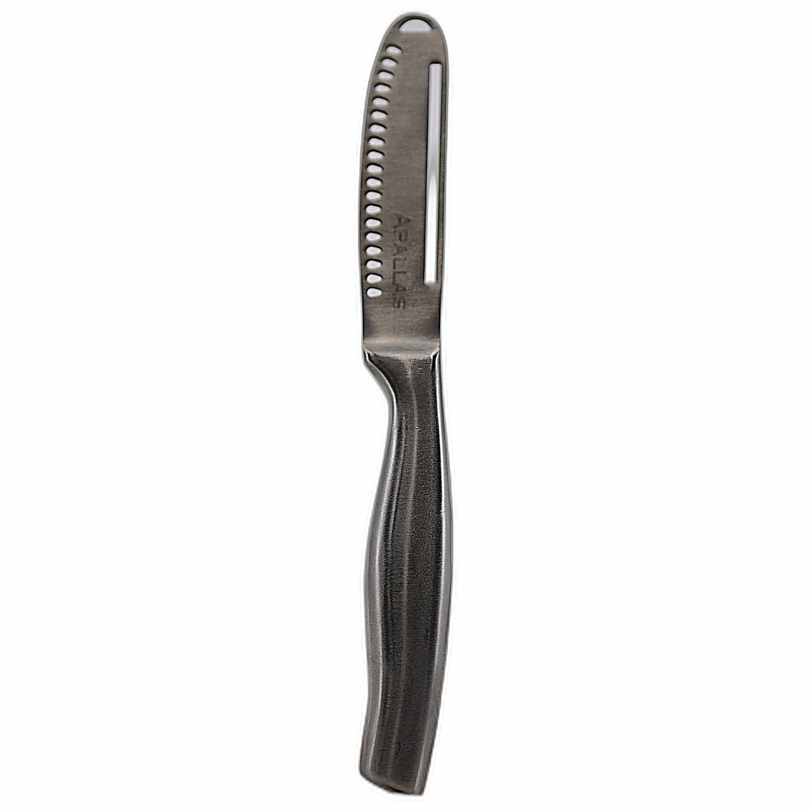 Apallas Butter Knife Spreader and Curler full view