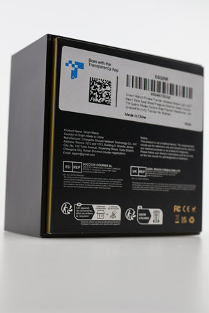EGQINR H38 Smartwatch retail box back label