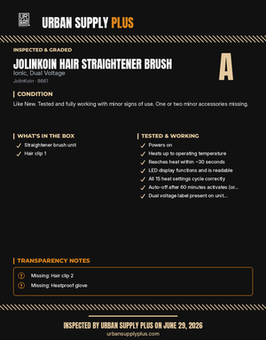 Urban Supply Plus diagnostic report — Grade A