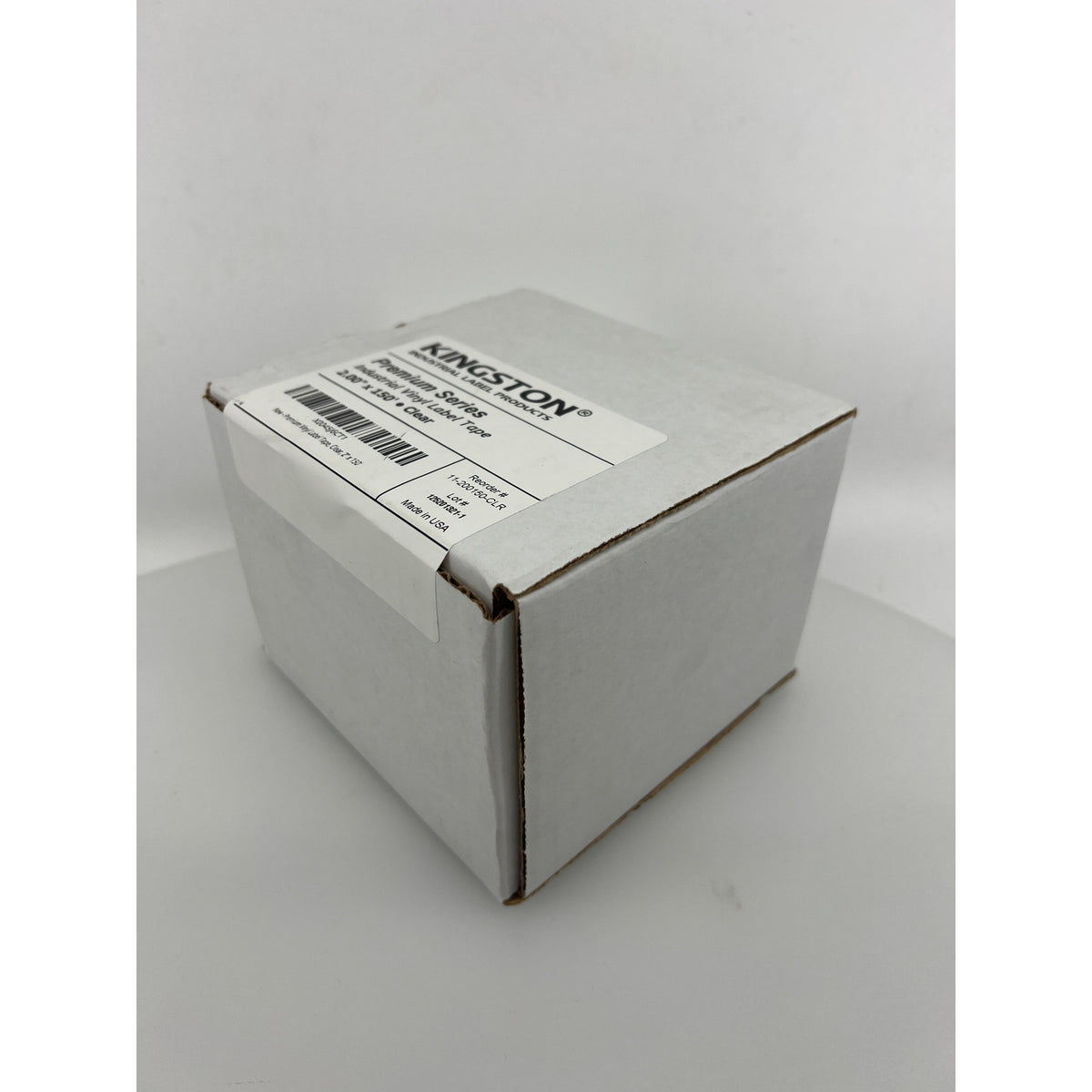Kingston Vinyl Label Tape 2" x 150' — Industrial Grade, Factory Sealed — photo 3