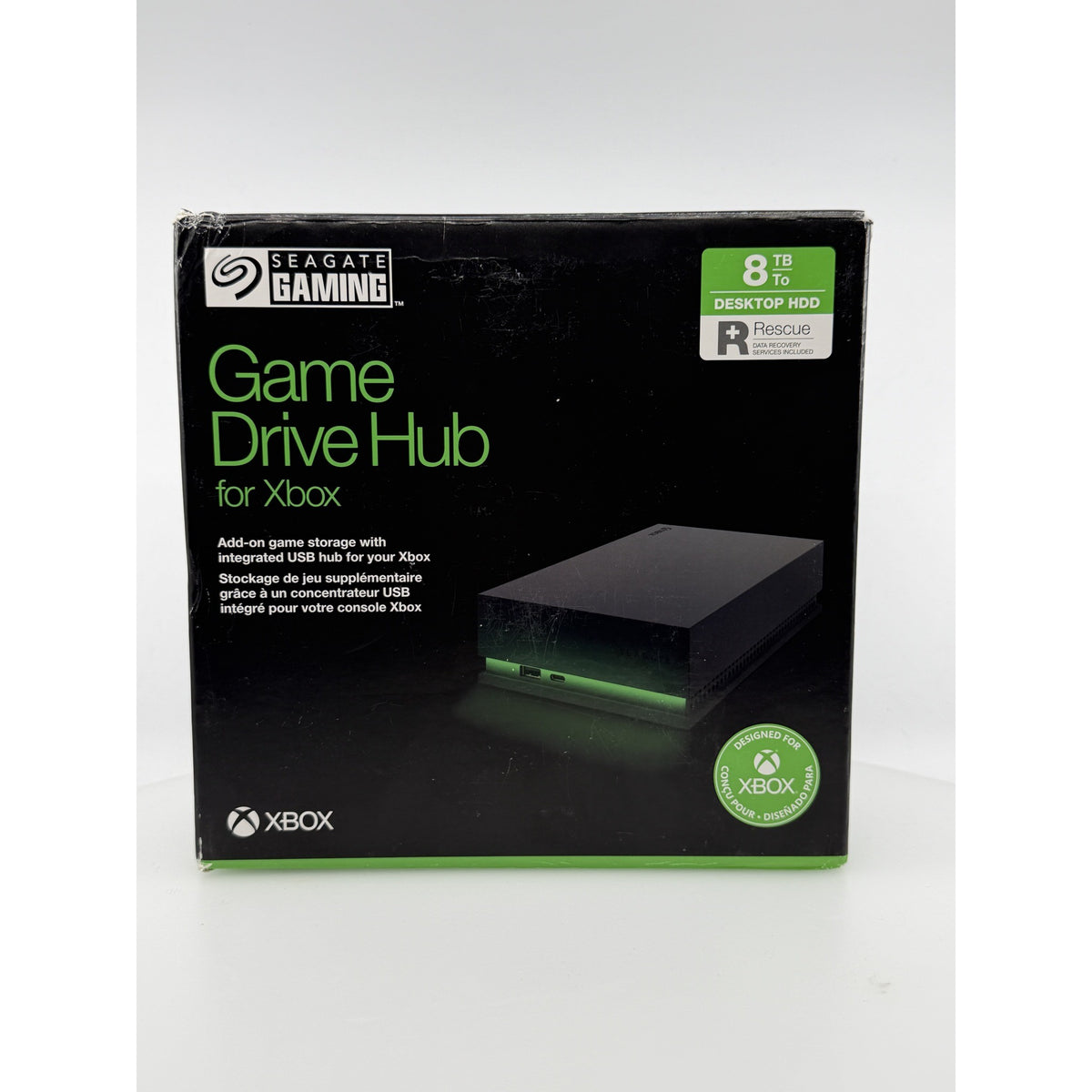 Seagate Game Drive Hub for Xbox SRD0LF1 8TB Open Box — photo 1