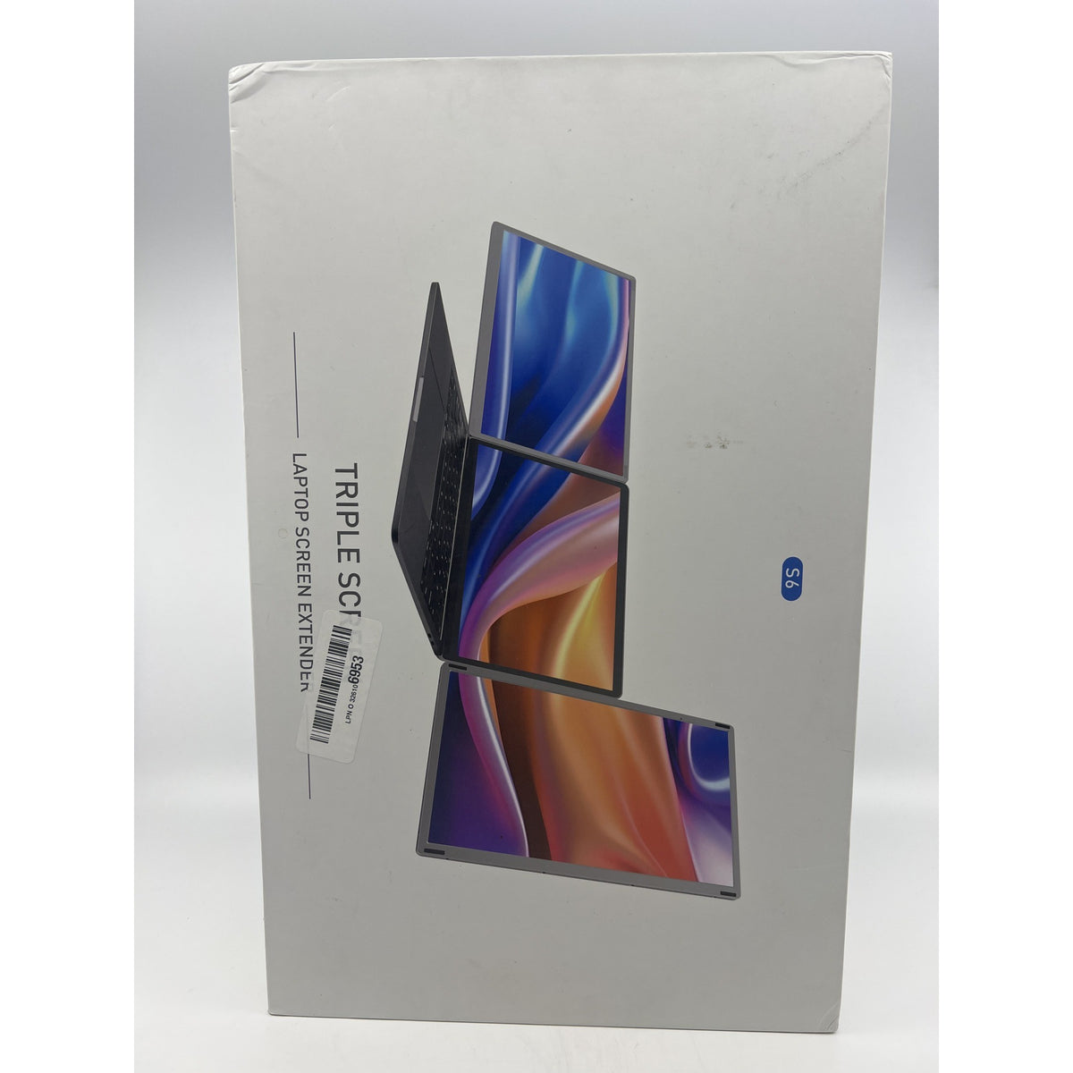 ALI SEA S6 Triple Monitor Laptop Screen Extender 15.6" Open Box — photo 3