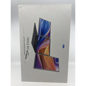 ALI SEA S6 Triple Monitor Laptop Screen Extender 15.6" Open Box — photo 3