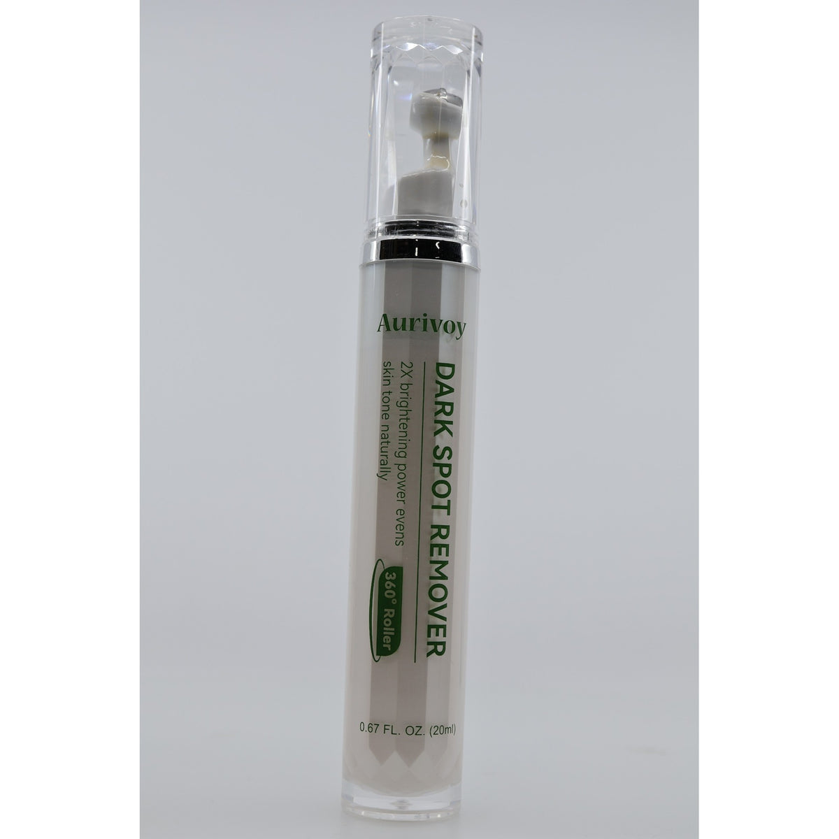 Aurivoy Dark Spot Remover Glow Serum 360° Roller 20ml Used — photo 4