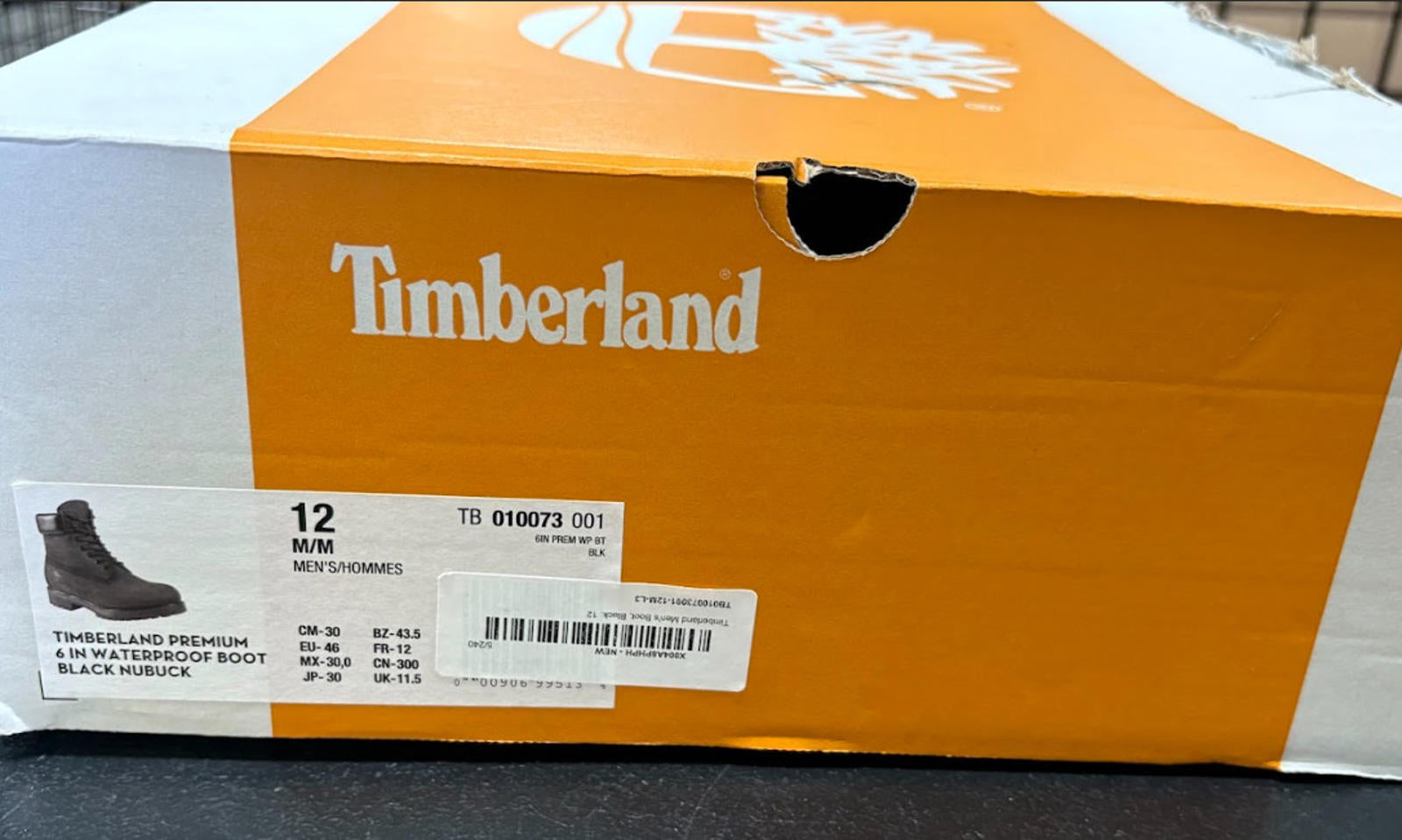 Timberland Men's 6-Inch Premium Waterproof Leather Boots