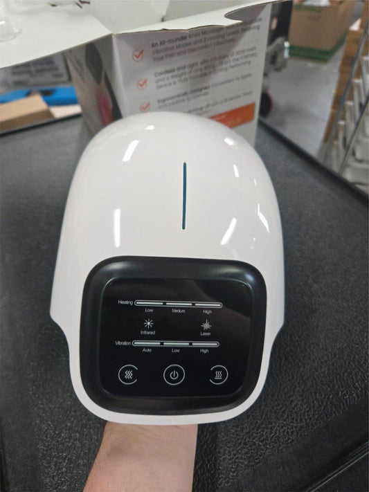FORTHiQ Knee Massager Smart with Heat, Red Light and Massage Therapy