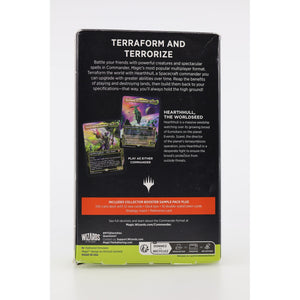 Magic: The Gathering Edge of Eternities World Shaper Commander Deck Factory Seal — photo 4