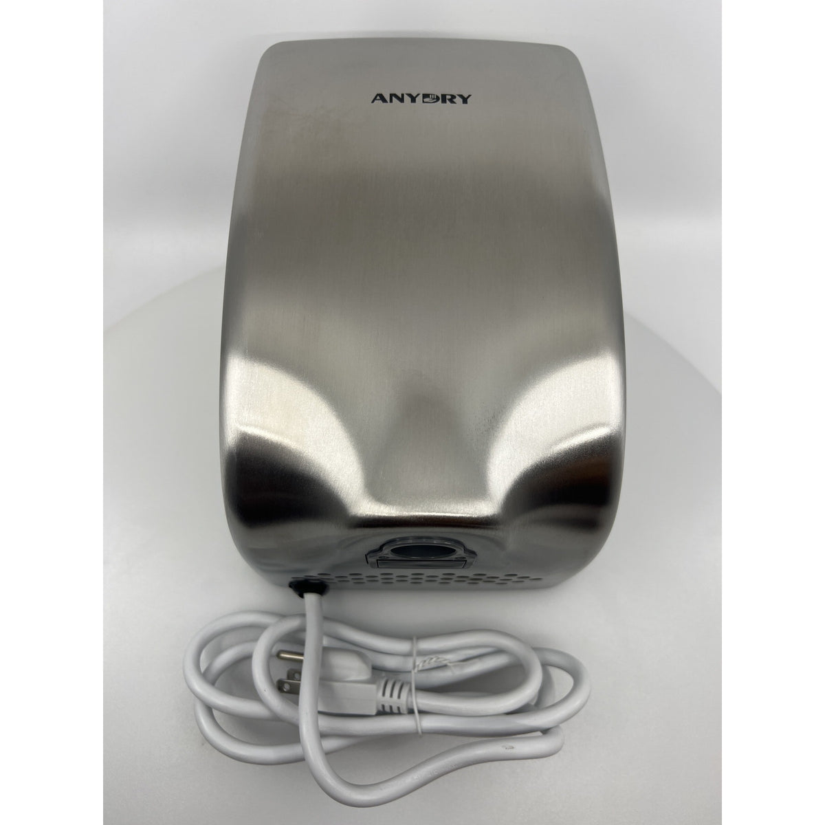 anydry 2803Y Compact Hand Dryer 1350W Brushed Stainless Steel Open Box — photo 1