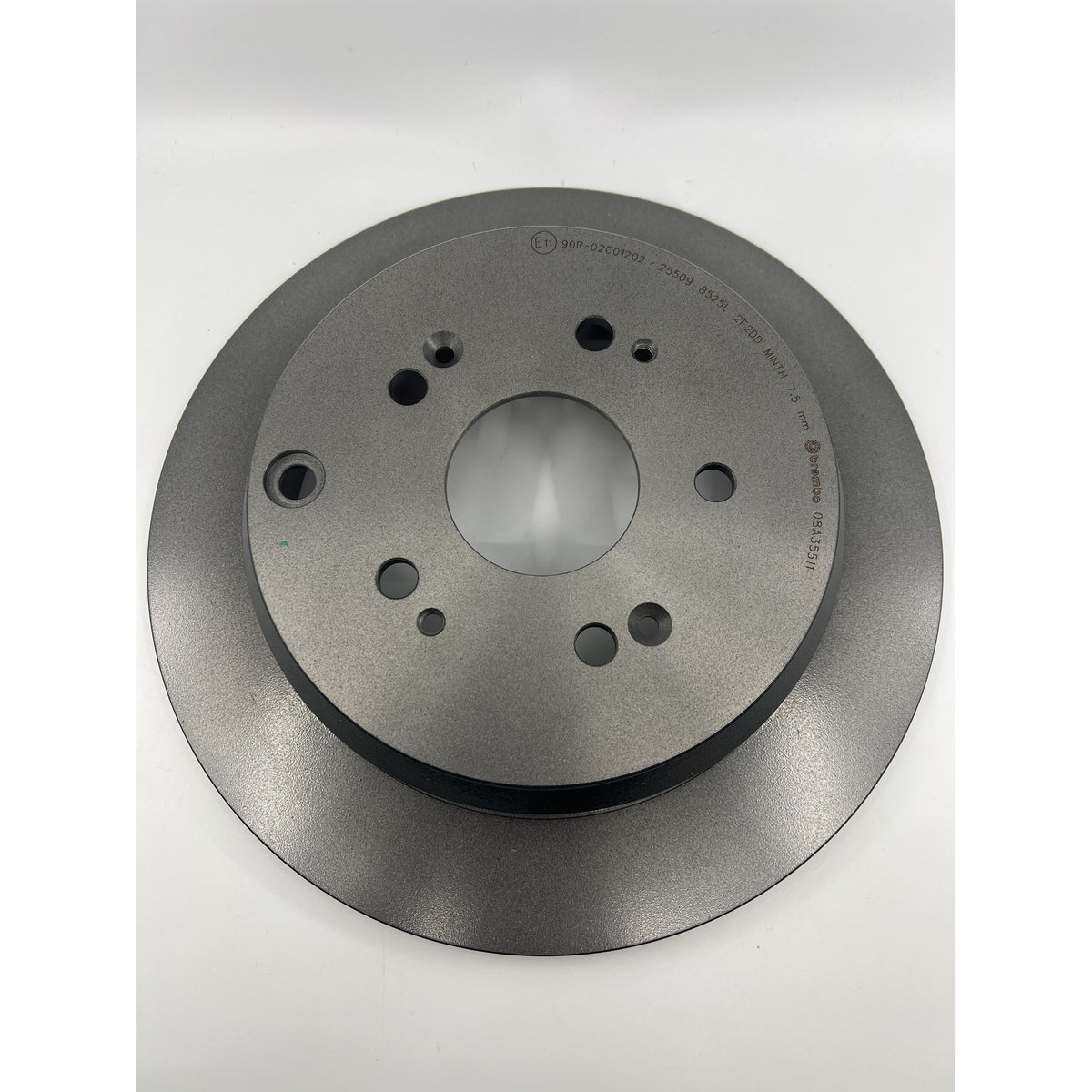 Brembo 08.A355.11 UV Coated Solid Rear Brake Rotor Acura/Honda Like New — photo 1