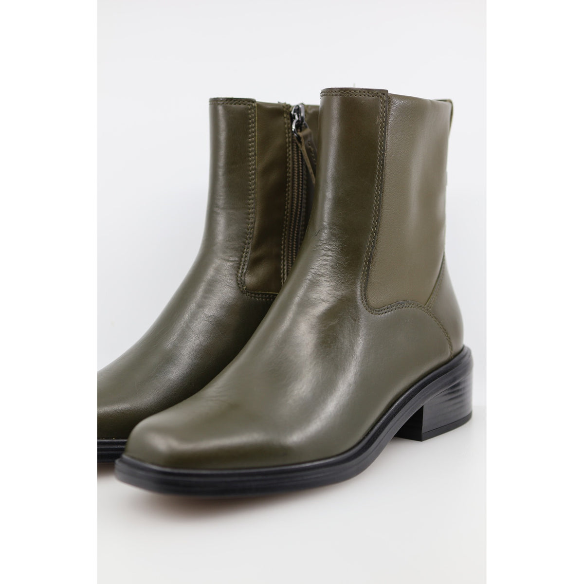 Franco Sarto Gracely Boot Green Leather US W 7 New — photo 5
