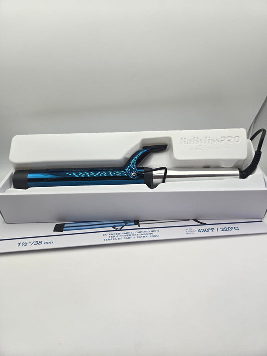 BaBylissPRO Nano Titanium Professional Curling Iron with Extended Barrel Perfect for Longer Hair