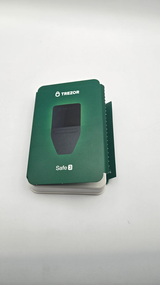 Trezor Safe 3 - Secure Element Protected Crypto Hardware Wallet (Solar Gold)