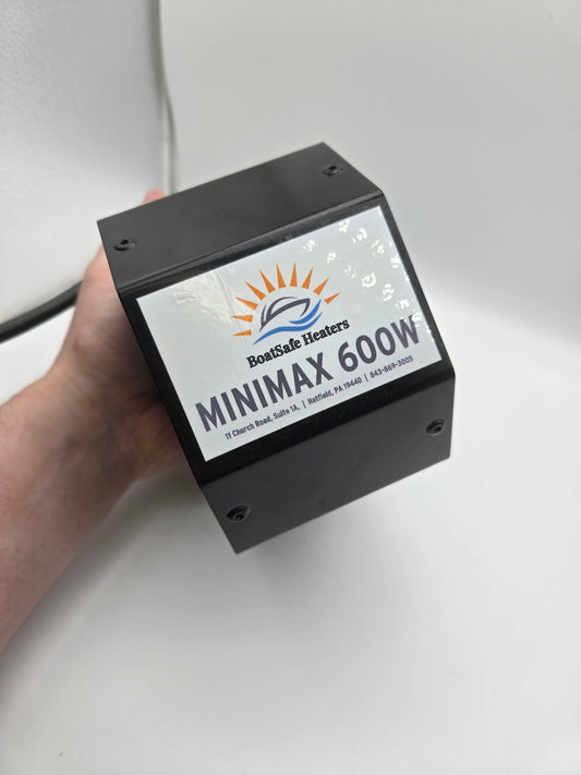 BoatSafe Mini MAX 600W Boat Engine Compartment Heater