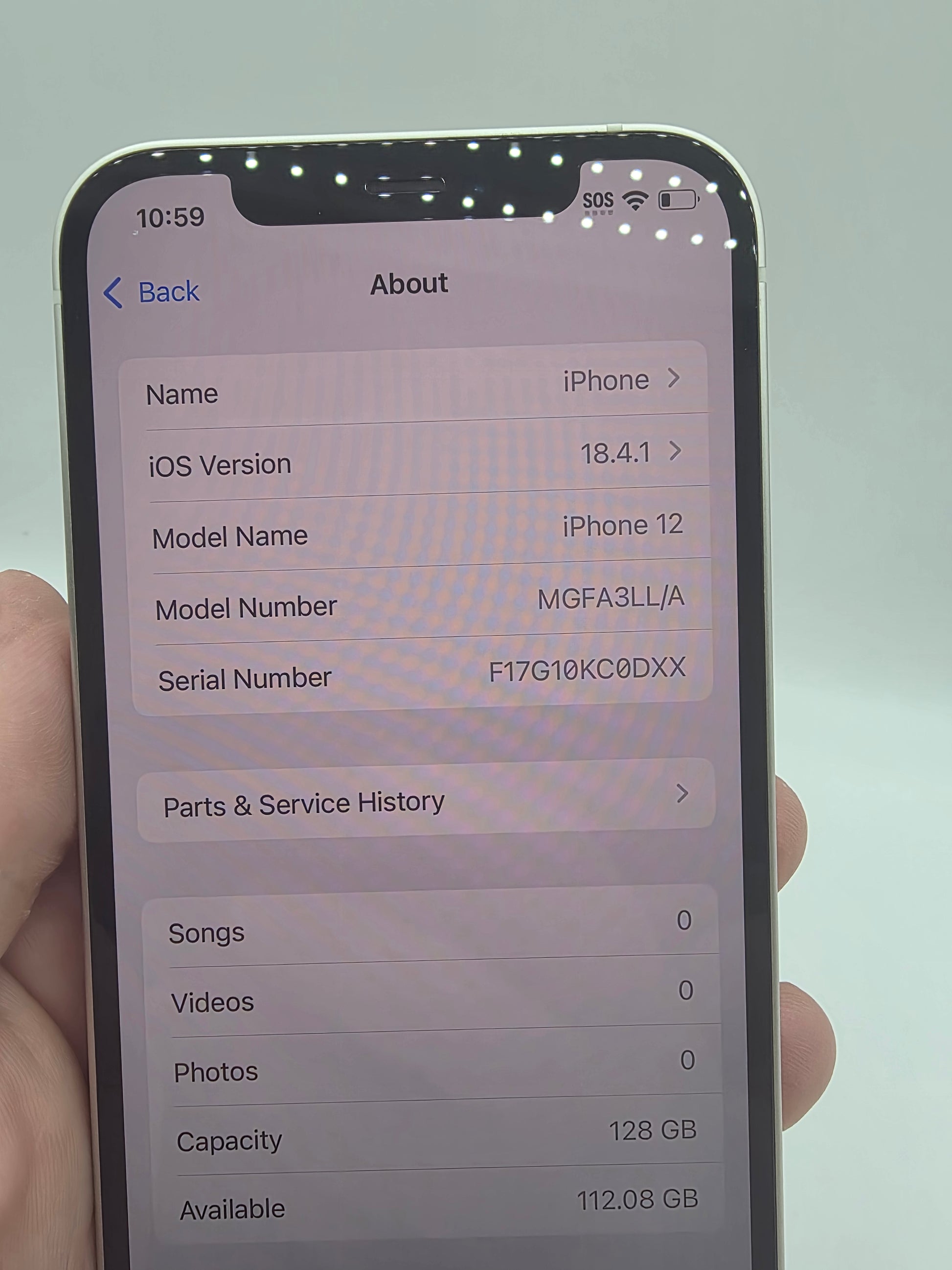 Apple iPhone 12 128GB White Unlocked Renewed