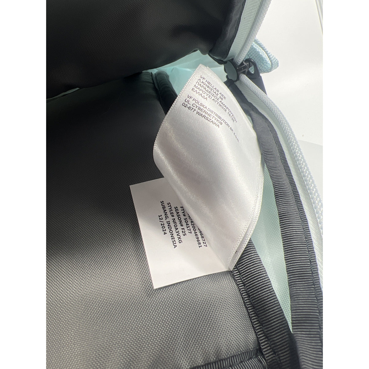 North Face Jester Backpack — Women's Laptop Bag, Ice Blue — photo 8