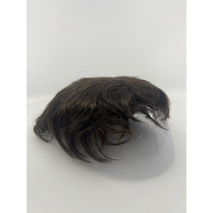 LLWear Human Hair Toupee Men V-Loop 8x10in Dark Brown #2 Like New — photo 7
