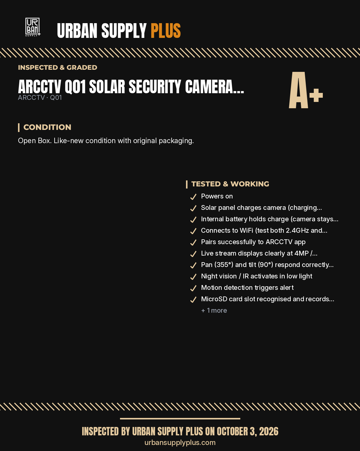Diagnostic sheet