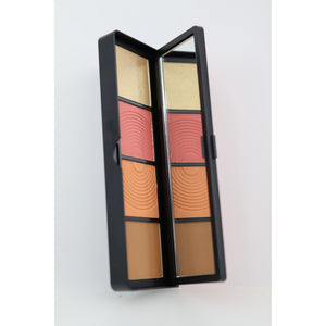 Smashbox Halo Sculpt + Glow Face Palette Coral Saturation Open Box — photo 8