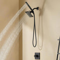Dual Shower Heads with Handheld Spray Combo