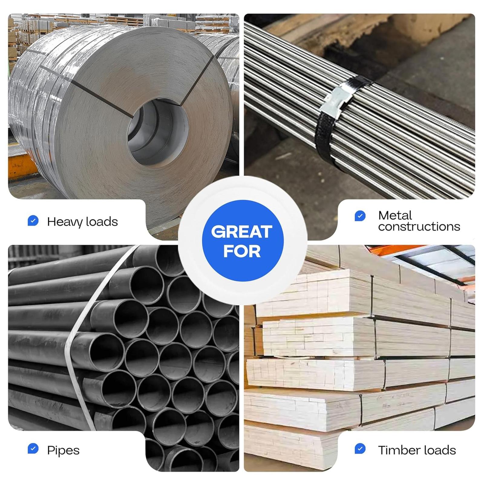 Steel Strapping Snap-On Seals 5/8