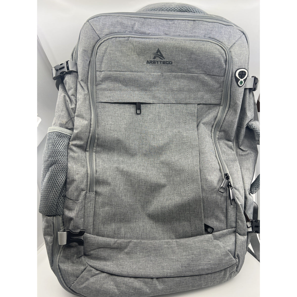 AREYTECO F036 Carry On Backpack 50L Travel Laptop Bag Grey New — photo 1
