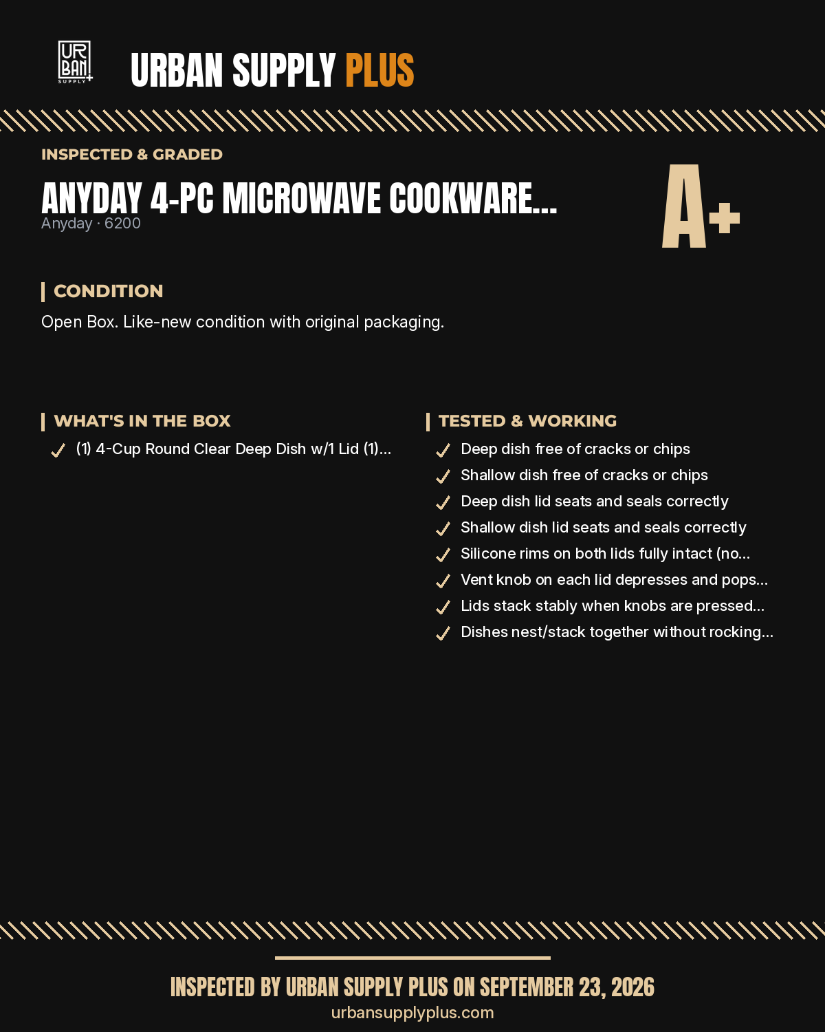 Diagnostic sheet