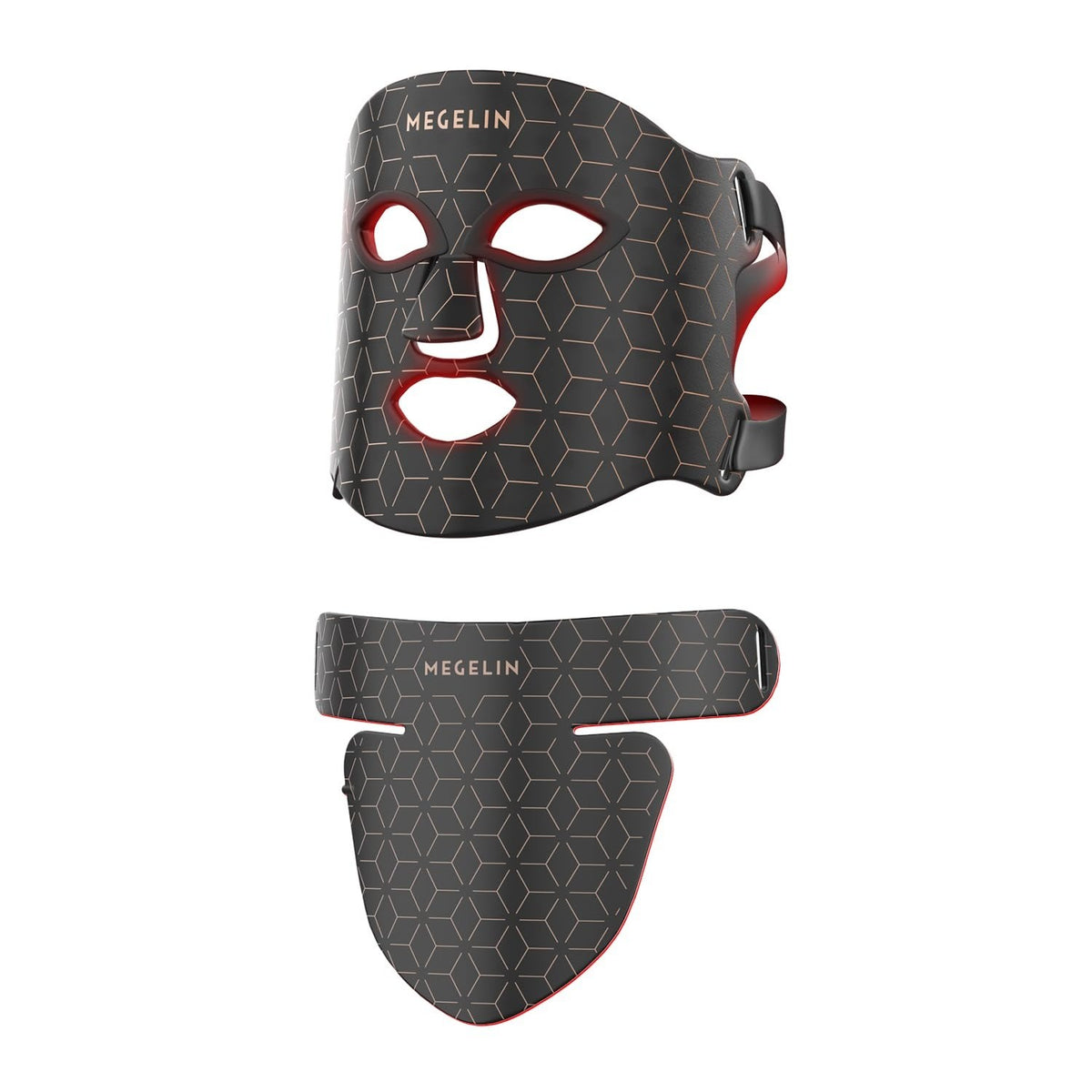 MEGELIN LED Light Therapy Face & Neck Mask 7-Color 486 LED Open Box — photo 7