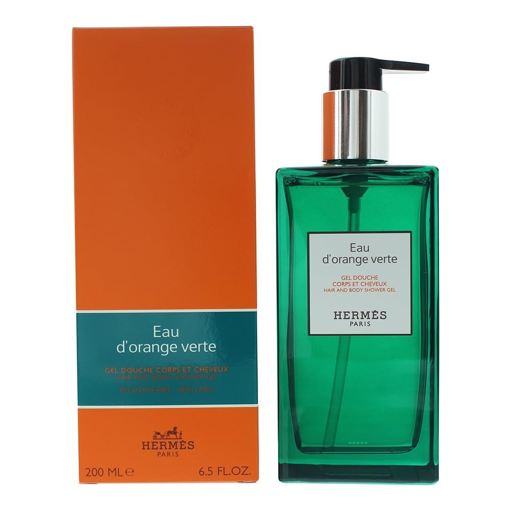Hermes Eau d'Orange Verte Hair & Body Shower Gel 6.5 fl oz Factory Sealed — photo 1