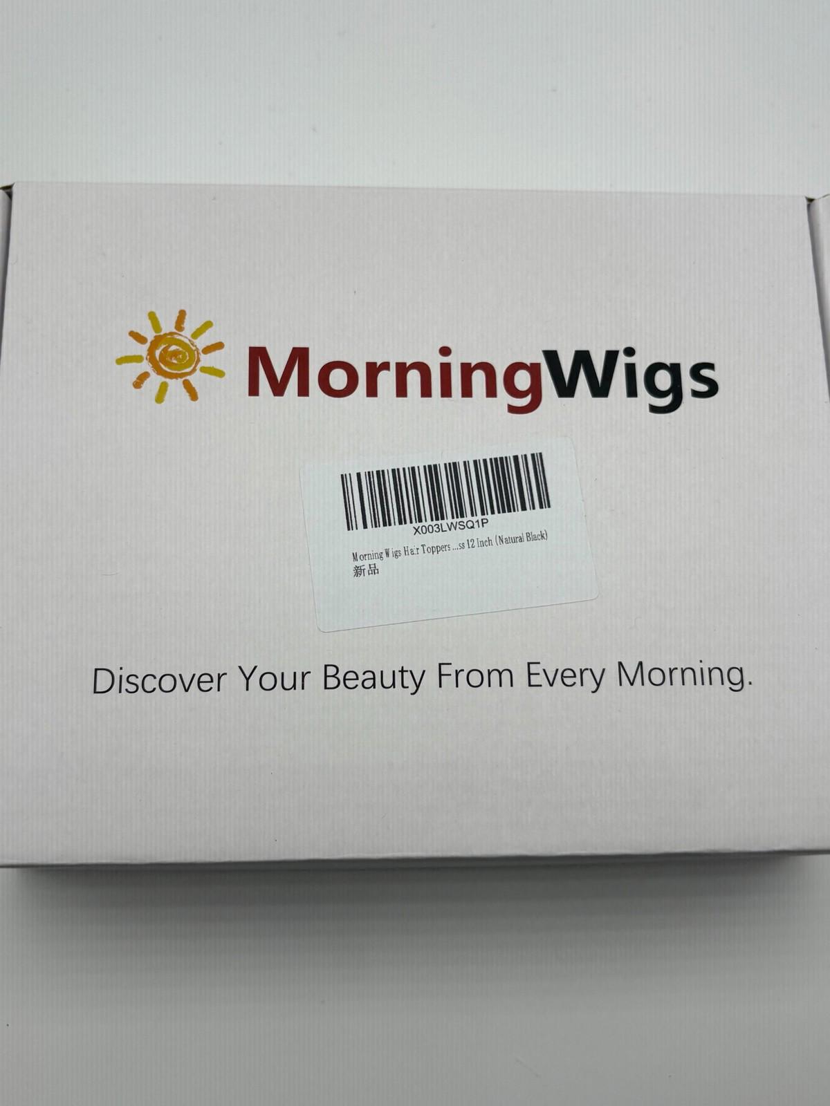 MorningWigs Hair Toppers for Women 100% Remy Human
