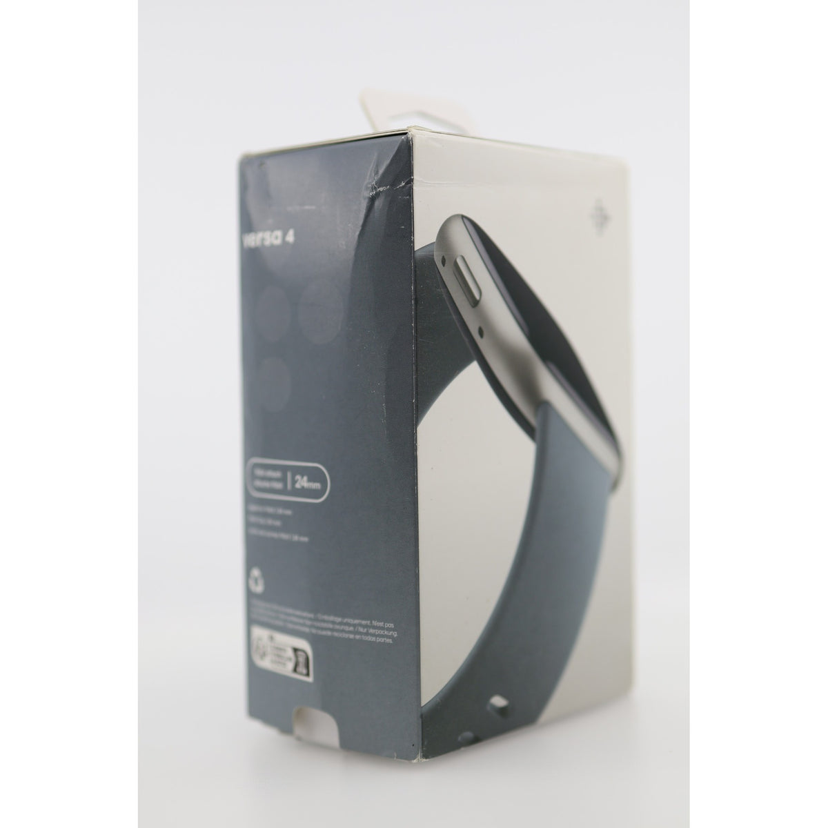 Fitbit Versa 4 Fitness Smartwatch Waterfall Blue/Platinum Open Box — photo 5