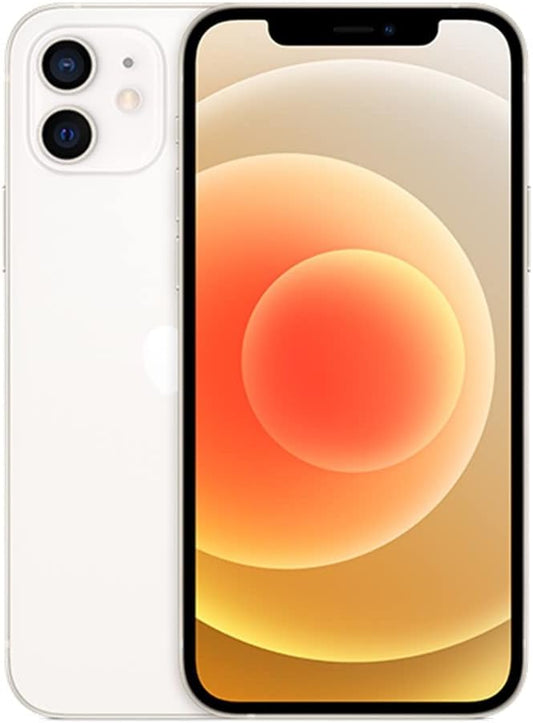 Apple iPhone 12 64GB White Fully Unlocked Renewed