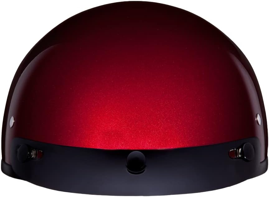 Daytona Half Skull Cap Motorcycle Helmet