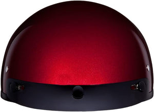 Daytona Half Skull Cap Motorcycle Helmet